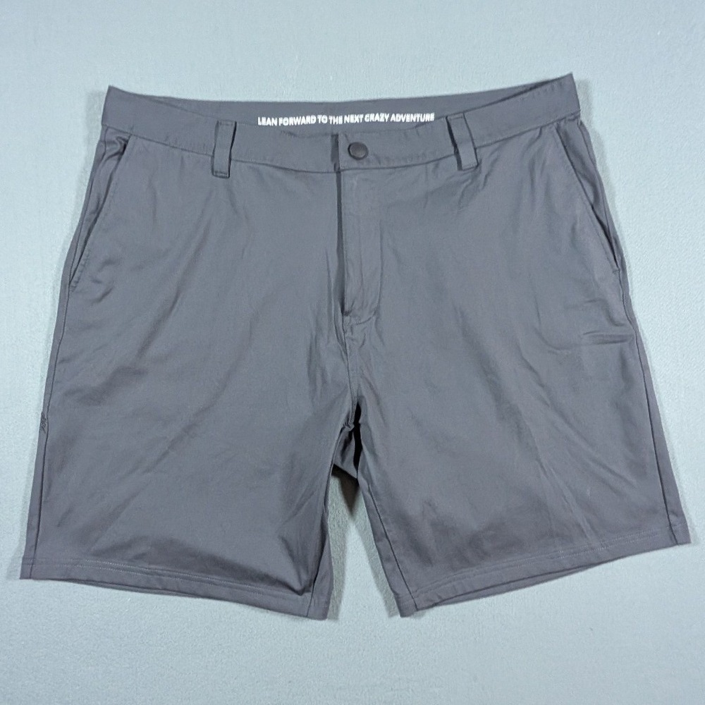 Rhone Commuter Shorts Mens 38 Gray Performance Golf Activewear 8 Inseam